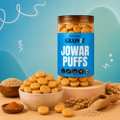 Jowar Puffs (Magic Masala)